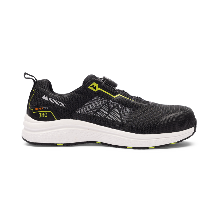 Skyddssandal Three 100 Eighty  Black,36