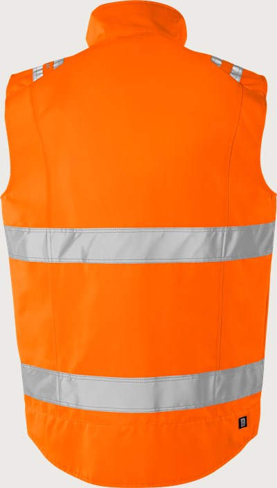 VÄST 5067 GREEN VARSEL KL 2 GPLU VARSELORANGE M