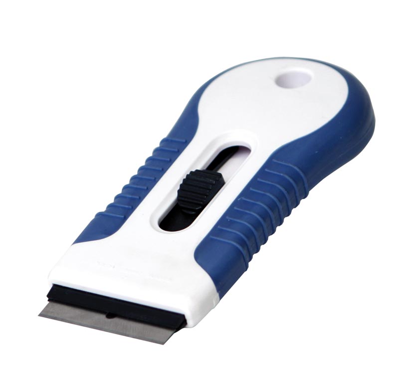 FÖNSTERSKRAPA LÄTTVIKT HYGIENT EKNIK BLÅ OCH VIT