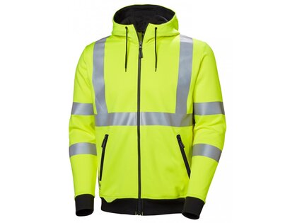 LUVTRÖJA M DRAGKEDJA ADD VIS VARSELGUL 2XL KL3