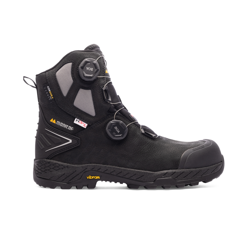 Arctic Mid Safety Boot Black,36