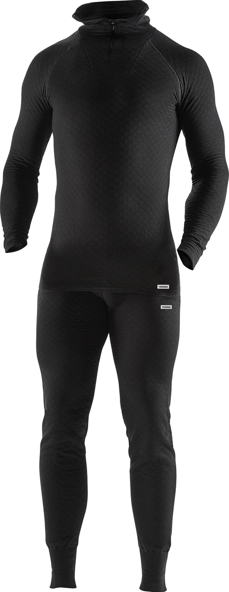 POLOTRÖJA 742 PC SVART STL XL