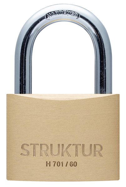 HÄNGLÅS MÄSSING H 701/60