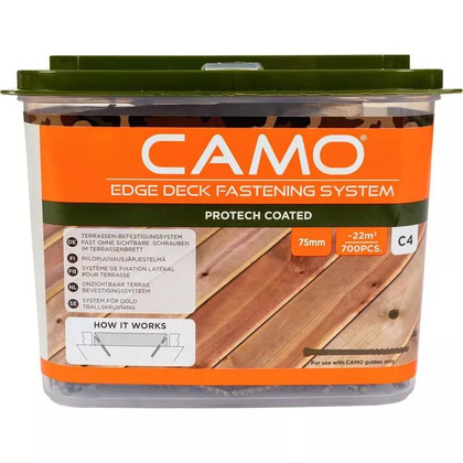 TRALLSKRUV CAMO DOLD C4 PROTECH 75X4,2 MM 700ST