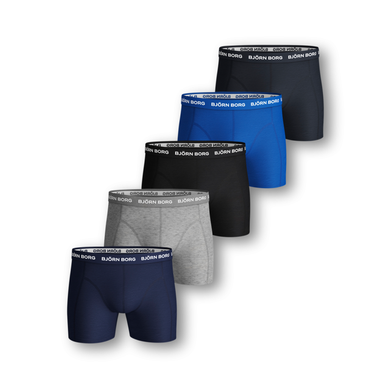 Boxer BB cotton 5-p  /M  underwear Björn Borg