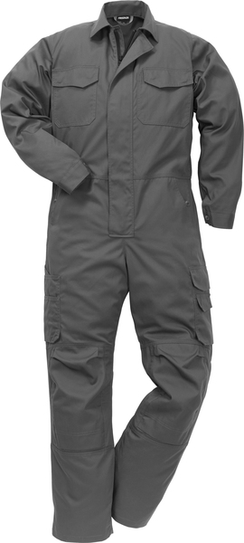 OVERALL 880 P154 MÖRKGRÅ STL XL SHORT