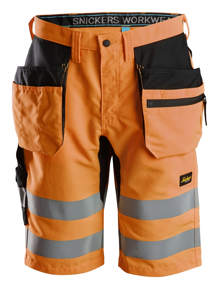 SHORTS HF LITEWORK STL:46 VARSELORANGE/SVART