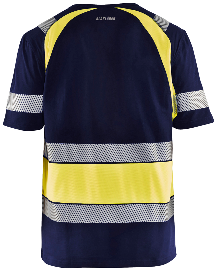 T-SHIRT 34211030 MARIN/GUL 3XL BLÅKLÄDER