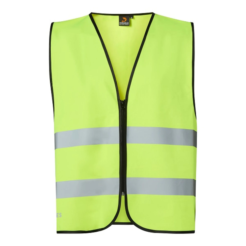 Varselväst blixtlås, klass 2 L/XL