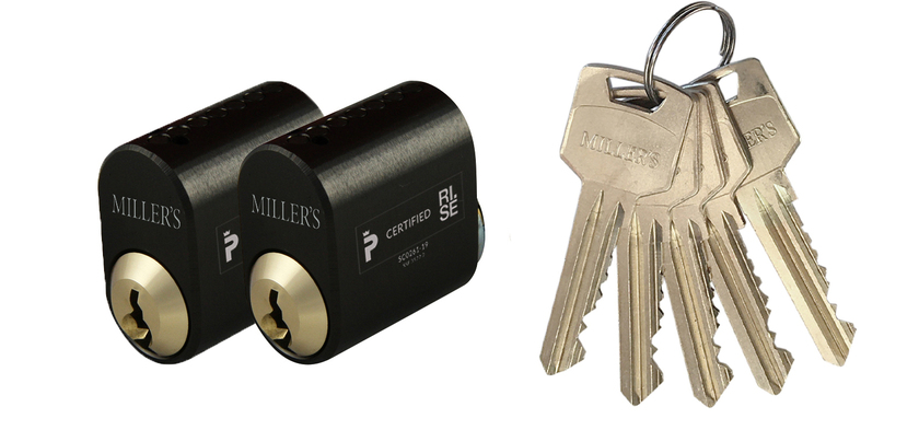 CYLINDER 71237 STRUKTUR 2LL 5N Y SVART