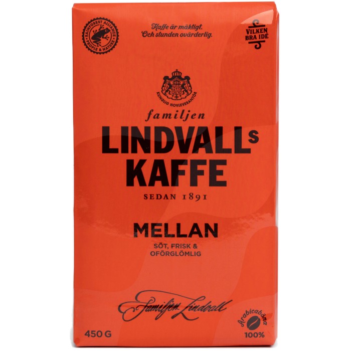 Kaffe Lindvalls mellanrost 450g