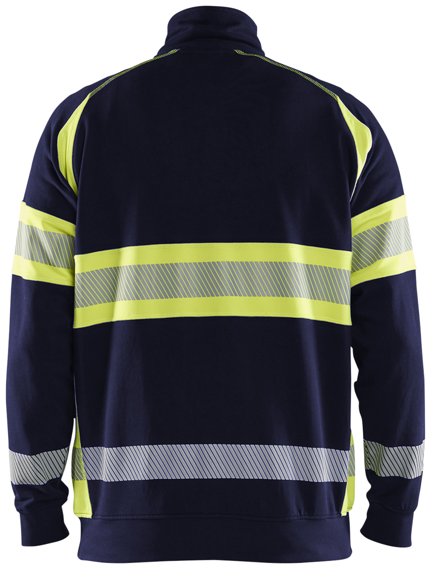 TRÖJA 35531158 M MARIN BLÅ/VARSELGUL BLÅKLÄDER