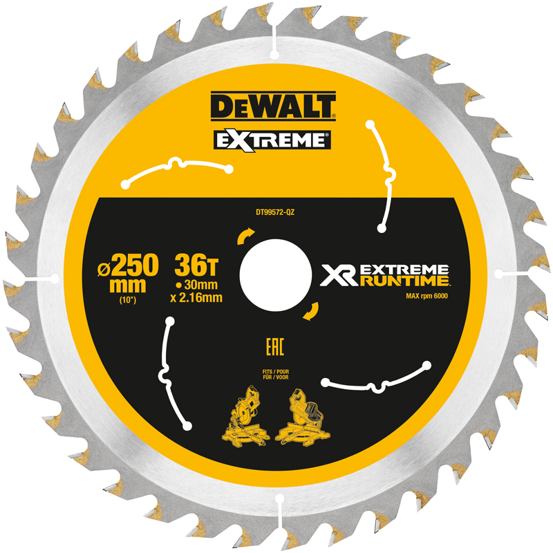 SÅGKLINGA XR 250MMX30M FV Dewalt TRÄ