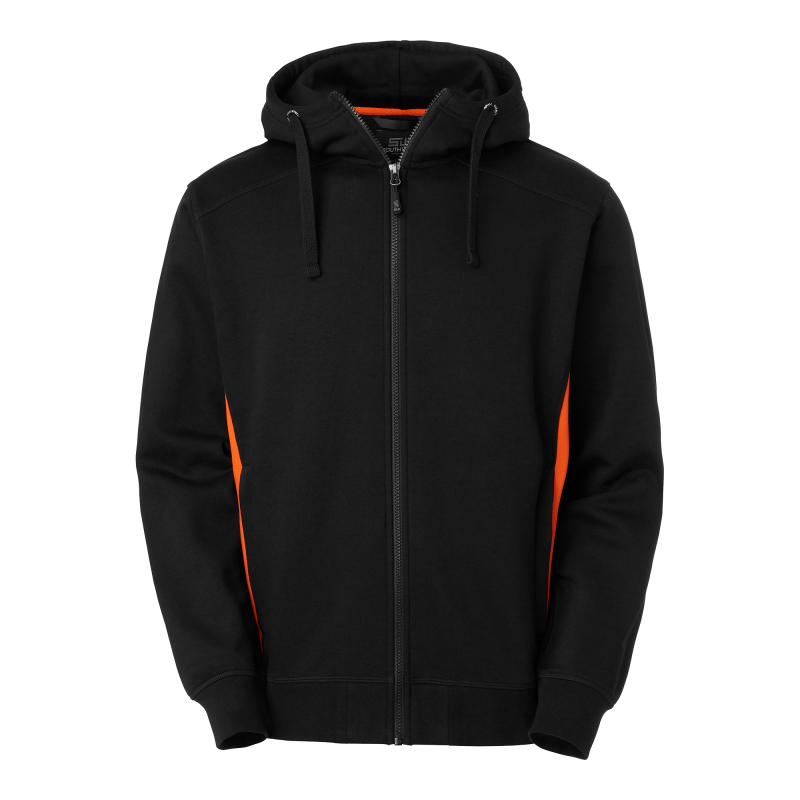 Franklin Zip Hood ora/bla S