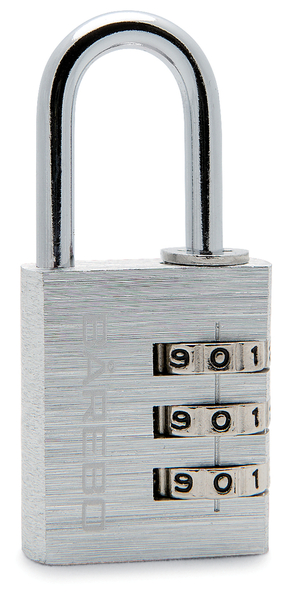 HÄNGLÅS KOMBI 30MM SILVER