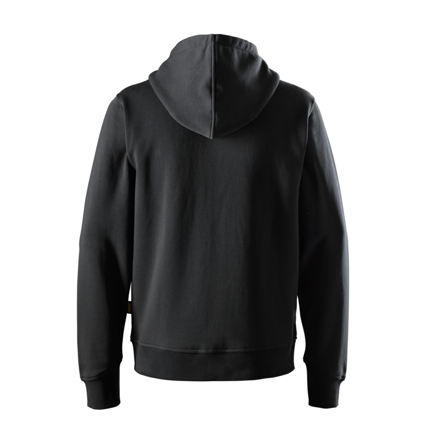 HUVTRÖJA MED DRAGKEDJA SVART STL: M