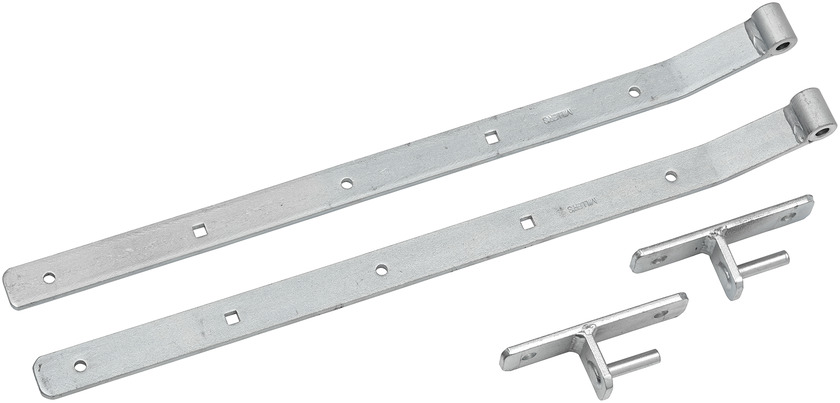 HAKGÅNGJÄRN MED HAKE MILLERS E LFÖRZINKAD 750X40X8MM