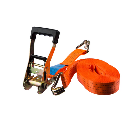 Spännband komplett 8000 kg, orange 0,5+9,5m Arno