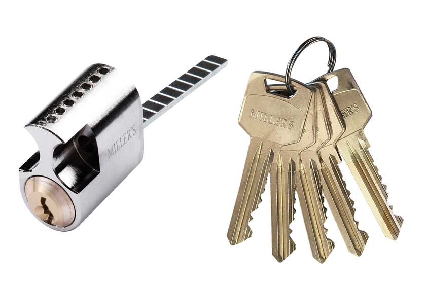 CYLINDER 71209 STRUKTUR ROKOKO L.MEDBRINGARE 5NY KROM