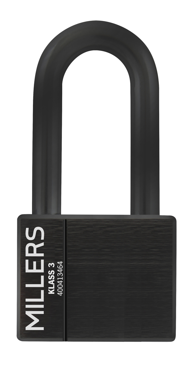 HÄNGLÅS MILLERS KLASS 3 SVART HB62
