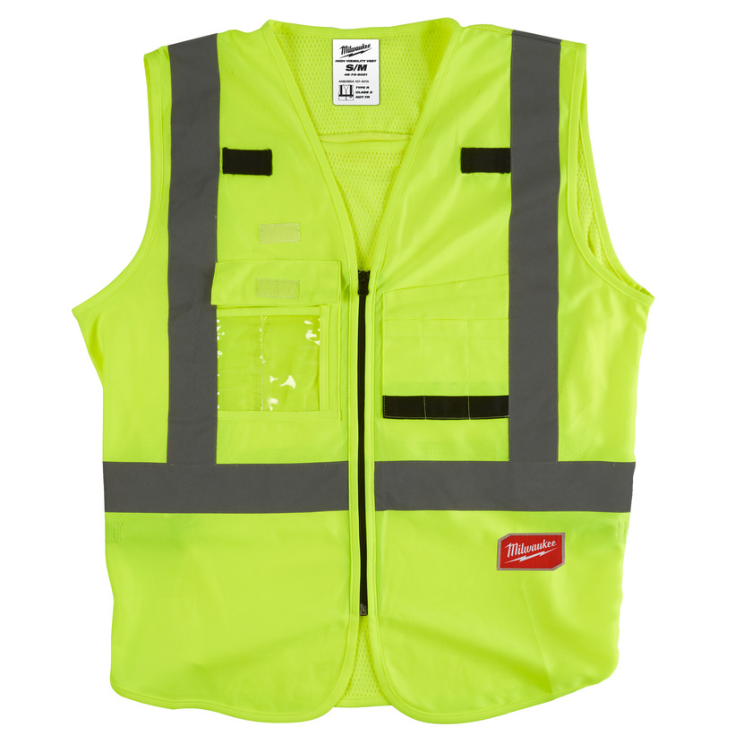 SÄKERHETSVÄST HI-VIS GUL S/M