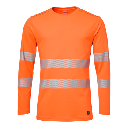 T-SHIRT 281 LS TOP SWEDE VARSELORANGE XXL