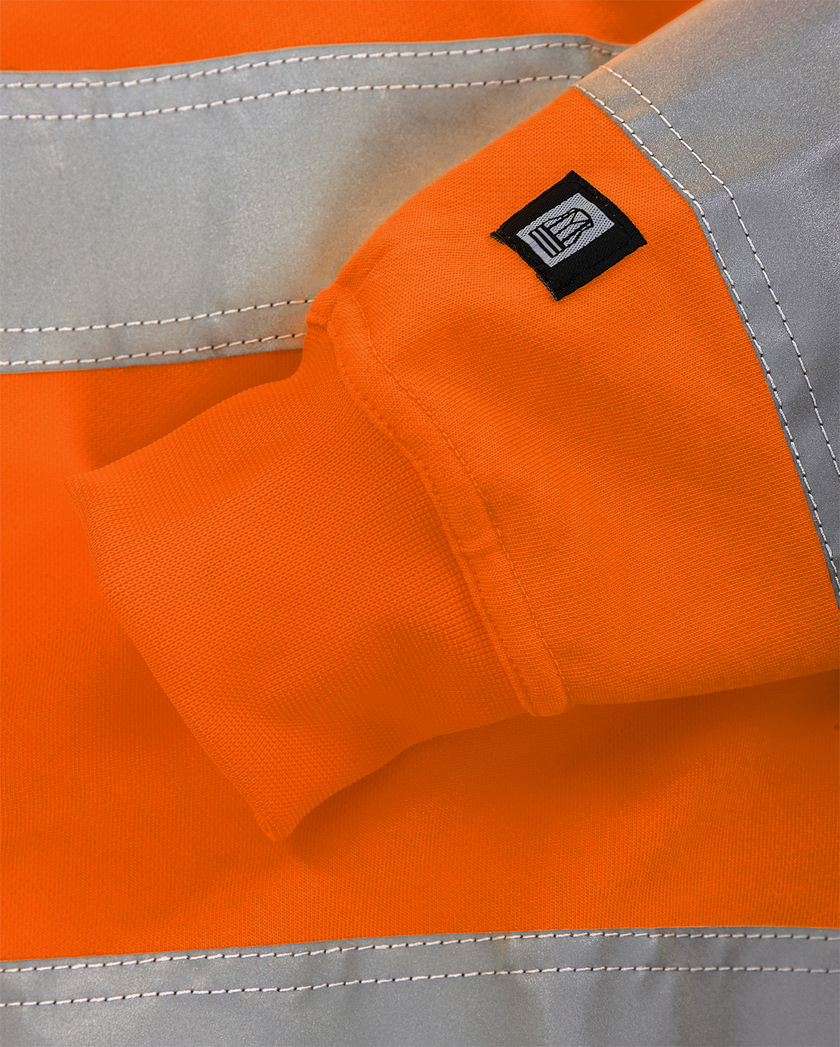 SWEATSHIRT VARSEL 7446 SHV VARSELORANGE STL 4XL