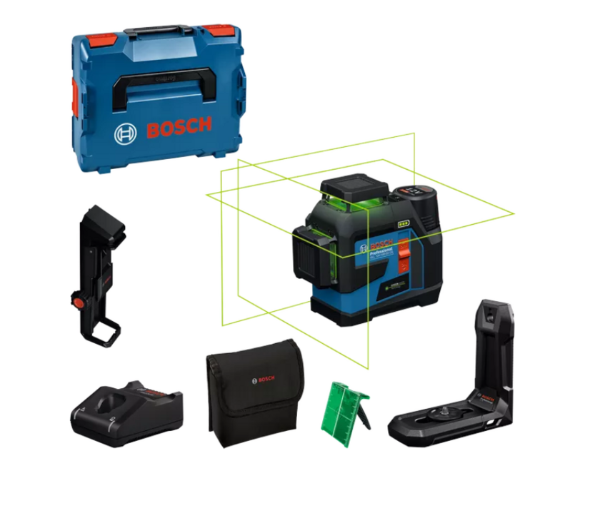 LINJELASER GRÖN GLL 12V-100-33 CG/12V/DK