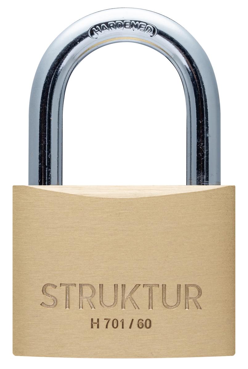 HÄNGLÅS MÄSSING H 701/60