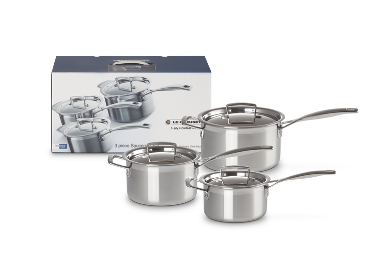 Kokkärlsset rostfritt Small 3-delar