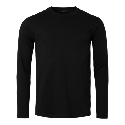 T-hirt l.ä svart 4XL