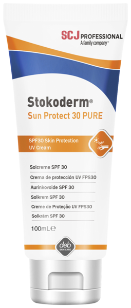 Hudvårdslotion Deb UV-skydd Stokoderm® Sun Protect 30 Pure