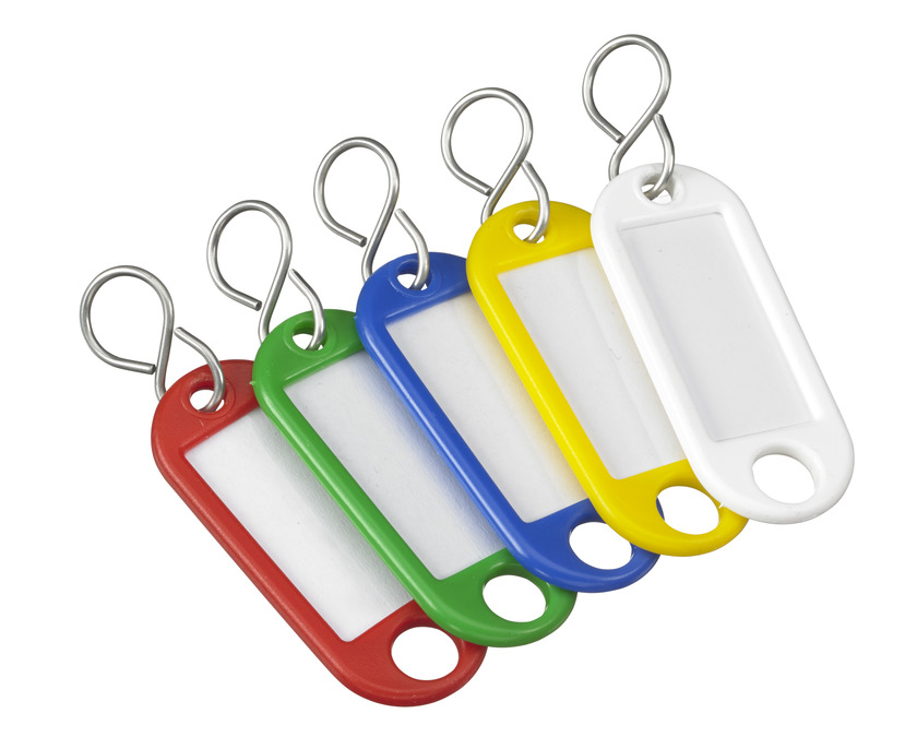 NYCKELBRICKA PLAST MIX 55MM