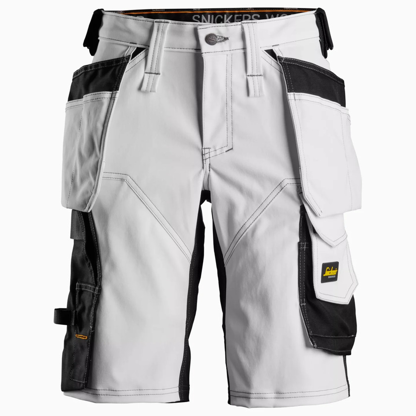 Shorts stretch Dam HF Vit/Svar t Stl: 032