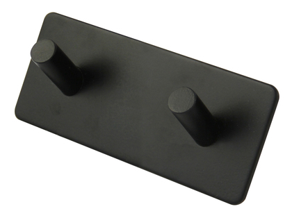 DUBBELKROK ODIN MILLERS SVART SJÄLVHÄFTANDE 120X50MM