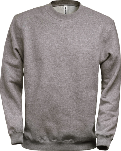 SWEATSHIRT 1734 SWB GRÅMELERAD STL S