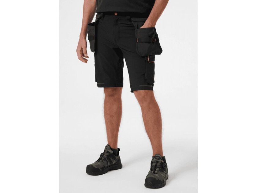 HANTVERKSSHORTS KENSINGTON SVART C46