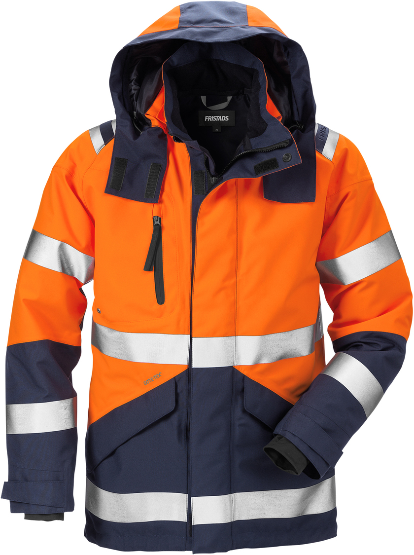 JACKA GORE-TEX VARSEL 4988 GXB VARSELORANGE/MARIN STL XS