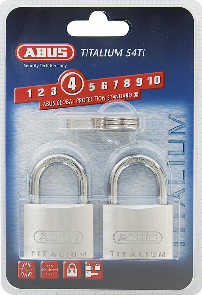 HÄNGLÅS ABUS 54TI-40 TWINS SB