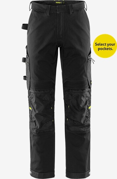 HANTVERKARBYXA 2800 GSTT SVART STL C52