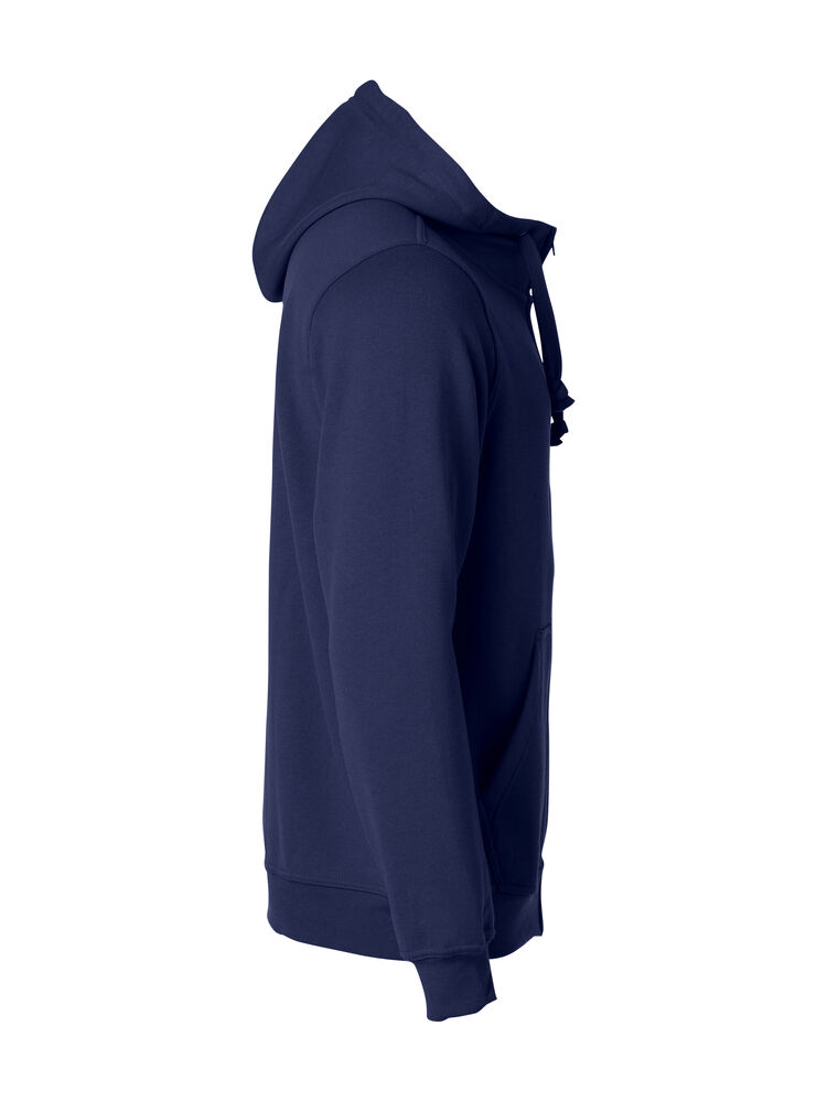 Basic Hoody FZ Herr Mörk Marin 3XL