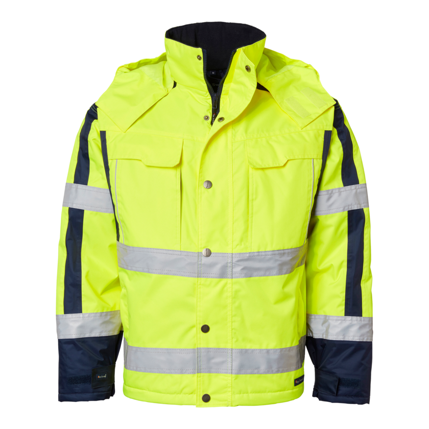 Vinterjacka Varsel gul L