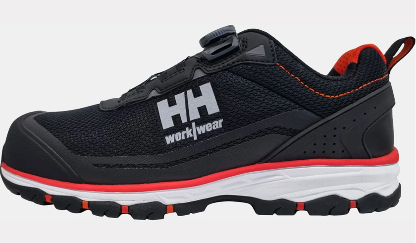 SKYDDSSKO EVO 2 BOA S1P SVART/ORANGE 45