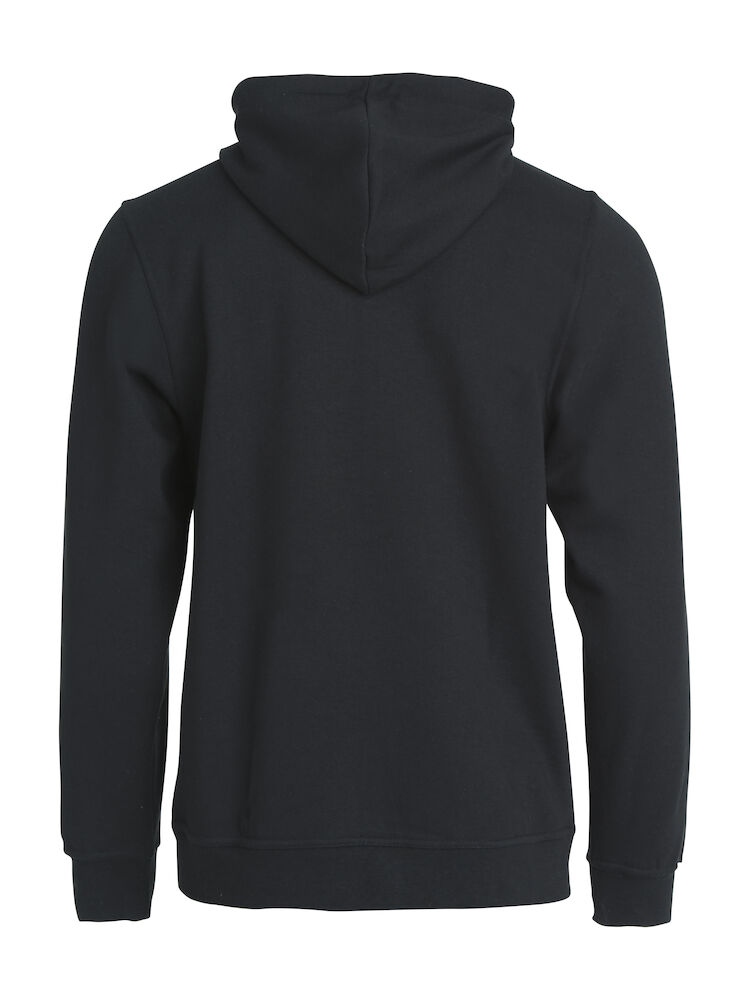 Basic Hoody FZ Herr Svart XS