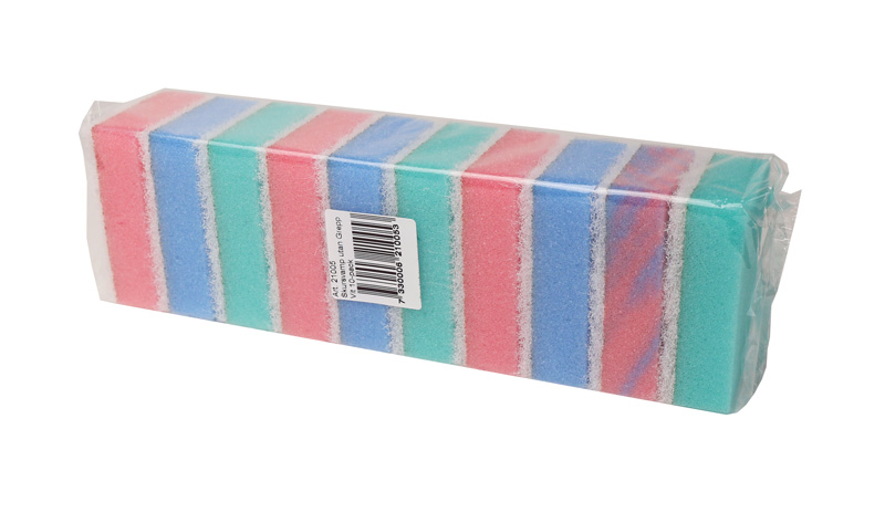 RENGÖRINGSSVAMP KÖKSSVAMP 10P ACK 90X55MM VIT