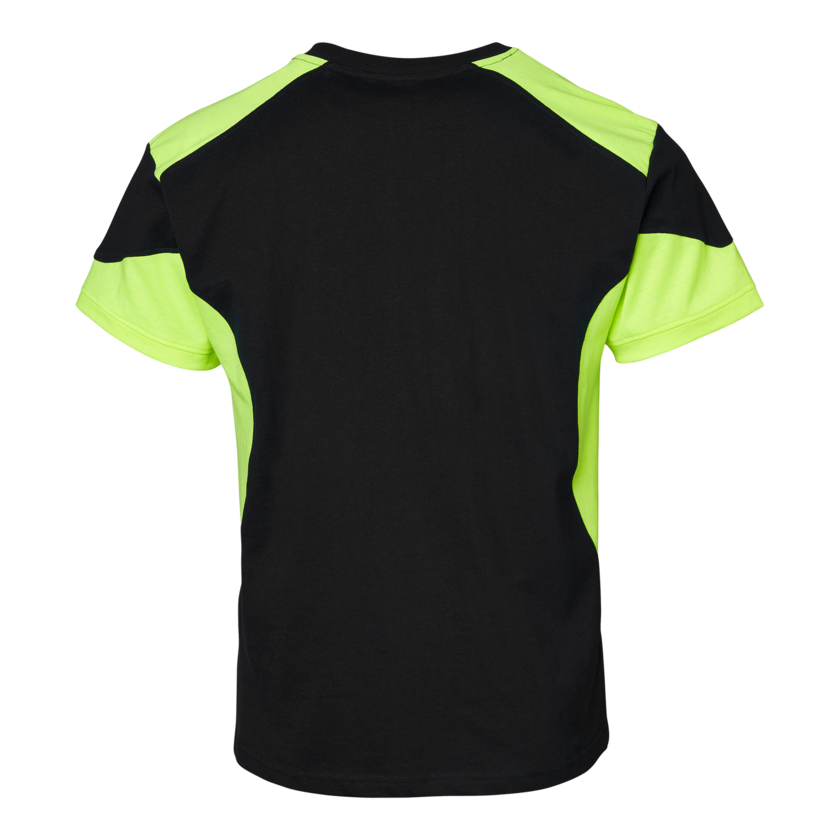T-shirt 210 svart/gul XS