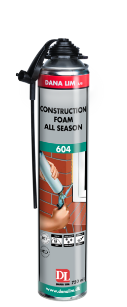 FOGSKUM CONSTRUCTION FOAM ALL SEASON 604 750ML