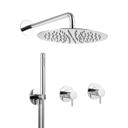 Duschset m/ termostat QS3300-340WP