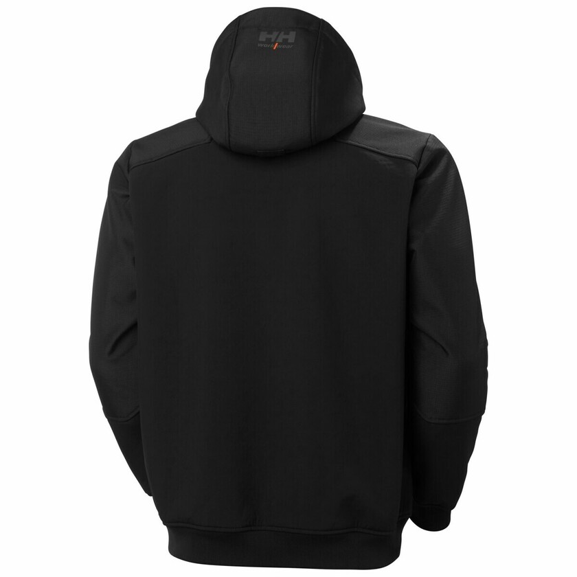 VINTERJACKA 74291 OXFORD SOFTSHELL SVART M