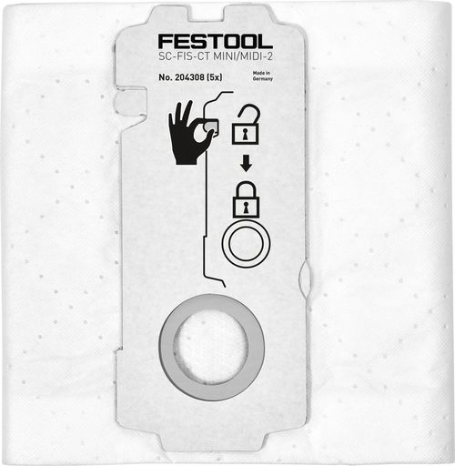 SELFCLEAN FILTERSÄCK SC-FIS-CT MINI/MIDI-2/5